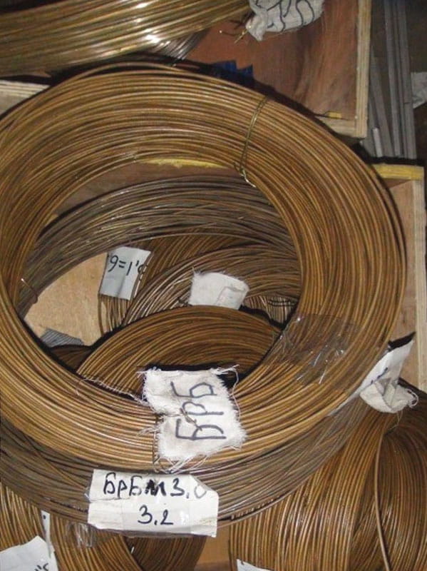 Бронзовая проволока БрБ